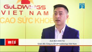 Ông Bùi Anh Tú trong một chương trình kinh tế số của VTC: Ảnh Goldwings Việt Nam